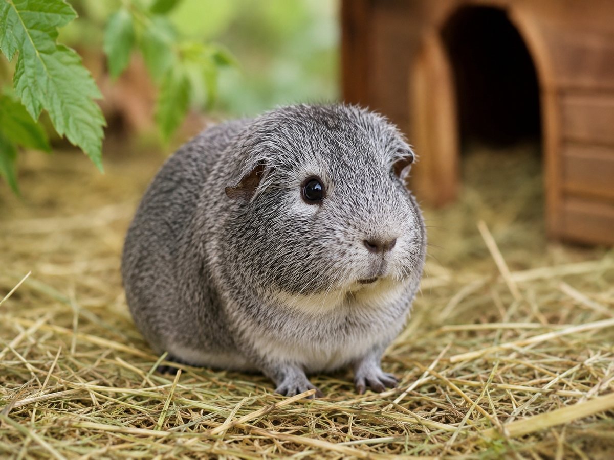 Foto: Mr. Grey, das echte Meerschweinchen