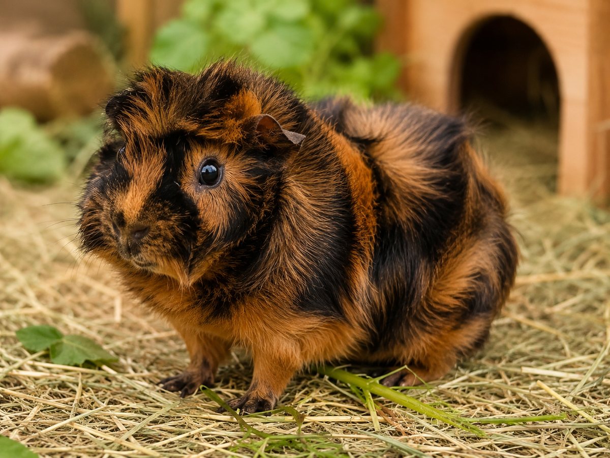 Foto: Rocky, das echte Meerschweinchen