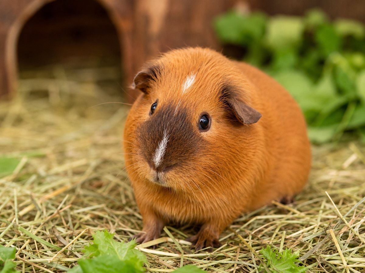 Foto: Toffy, das echte Meerschweinchen